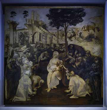 Leonardo Adoration Magi